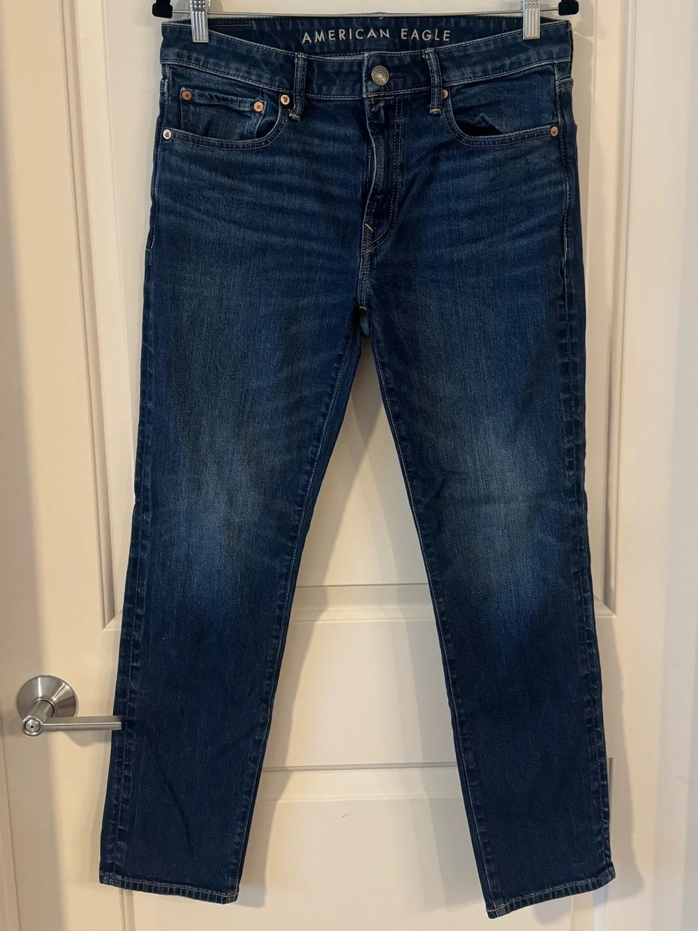 American Eagle Outfitters Men’s Indigo Straight Jeans 31 X 30